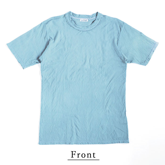 【全32色】ガーゼ服工房 garage（ガラージ）ダブルガーゼ シンプルTシャツ 半袖 メ...
