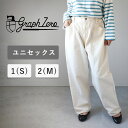 graphzero(グラフゼロ) イージー5ポケットパンツ 10oz セルビッチデニム 生成 ワンウォッシュ メンズ レディース 男女兼用 [GZ-E5PK-0...
