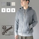 【3色2サイズ】Kepani(ケパニ) ジップアップ パーカー スウェット Manhattan(マンハッタン)-2 メンズ [TS-8101MS-MENS] レデイース ユニセックス 長袖 裏起毛 裏ボア トレーナー トップス フーディ スエット 寝巻 綿 100％ あたたかい 肌に優しい 無地 ブランド 春 秋