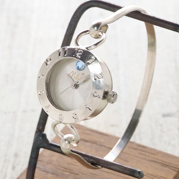渡辺工房 手作り腕時計 “Silver Armlet