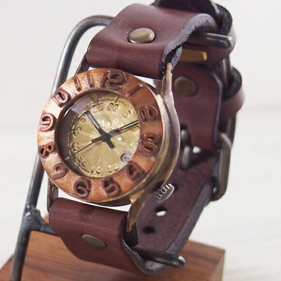 【あす楽】渡辺工房 手作り腕時計 