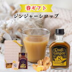 【ヒルナンデス！紹介】 Craft Ginger S 200ml ジンジャーシロップ 送料無料 贈答用 国産 無添加 生姜シロップ 辛口 ジンジャーエール しょうが湯 生姜 生姜パウダー 生姜粉末 温活 春ギフト シングルギフト