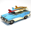 ブリキ おもちゃ 「SURFワゴン」L35cm ブリキのおもちゃ ブリキ製 ヴィンテージカー アンティーク レトロ 車 アメリカン 雑貨 インテリア