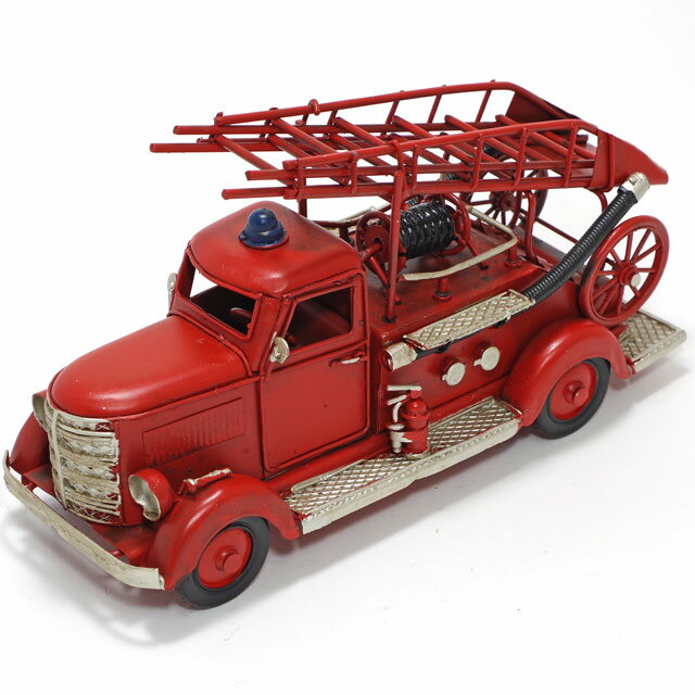 ブリキ おもちゃ Fire Dept L23cm ブリキのおもちゃ ブリキ製 ヴィンテージカー アンティーク レトロ 車 自動車 アメリカン雑貨 インテリア