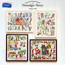 【エントリーでP5倍:7/4 20:00から】 刺繍キット Nostalgic Story クロスステッチキット ( ヘンゼルとグレーテル / ジャックと豆の木 / ブレーメンの音楽隊 / 赤ずきん 【3,980円以上送料無料】刺繍キット cross stitch クロスステッチ 刺しゅうキット 手芸