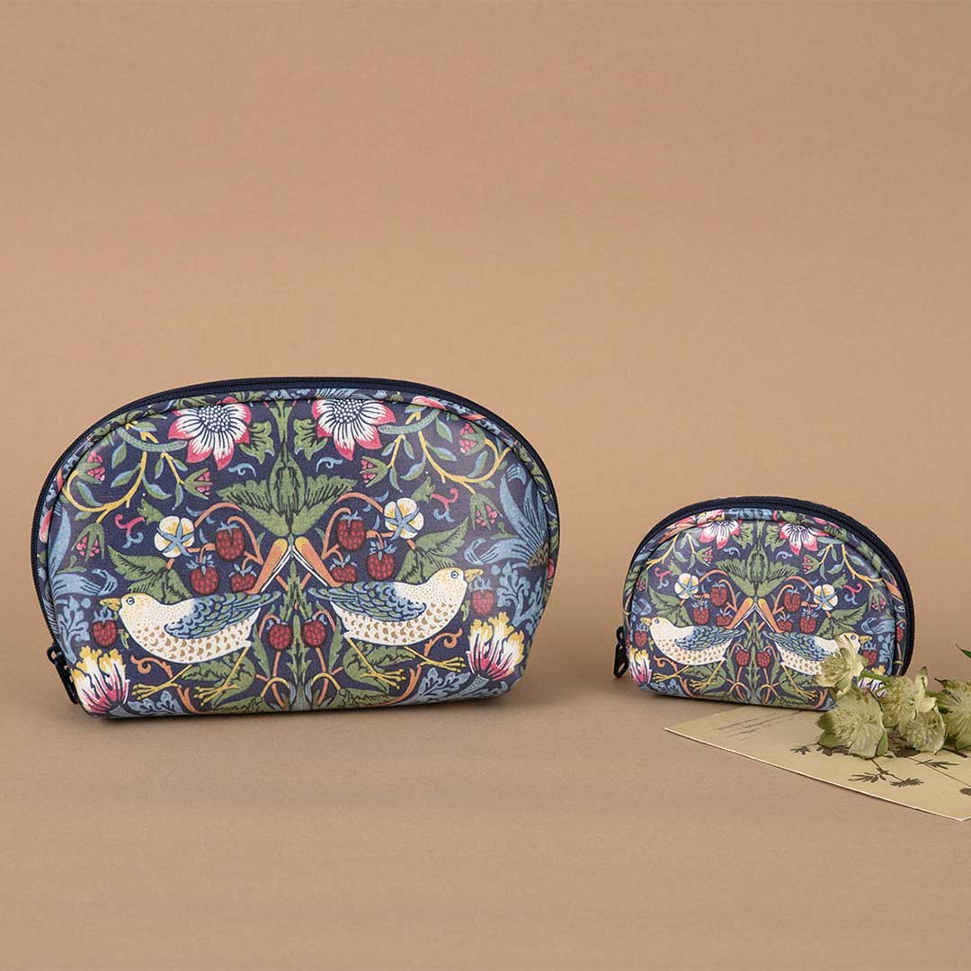 12/1限定 ポイント2倍【 完成品 】ウィリアム・モリス ガバッと開く（化粧ポーチ | コインケース） ｜ ..