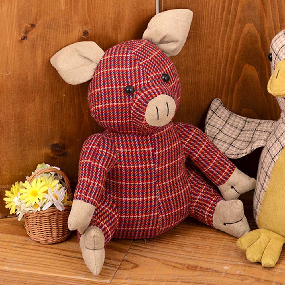 完成品|アニマルドアストッパー ( ピッグ / ダック) | ドアストッパー 動物 かわいい おしゃれ インテリア 換気 [2]