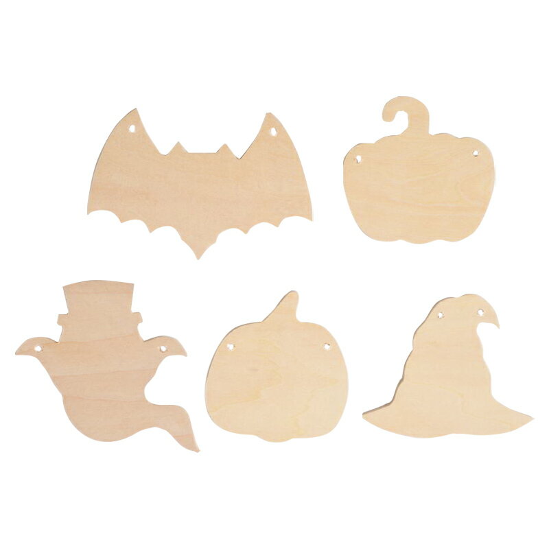 ポイント10倍：12/11 01:59まで【 トールペイント 】 ハロウィンオーナメント 5種セット ｜ トールペイ..