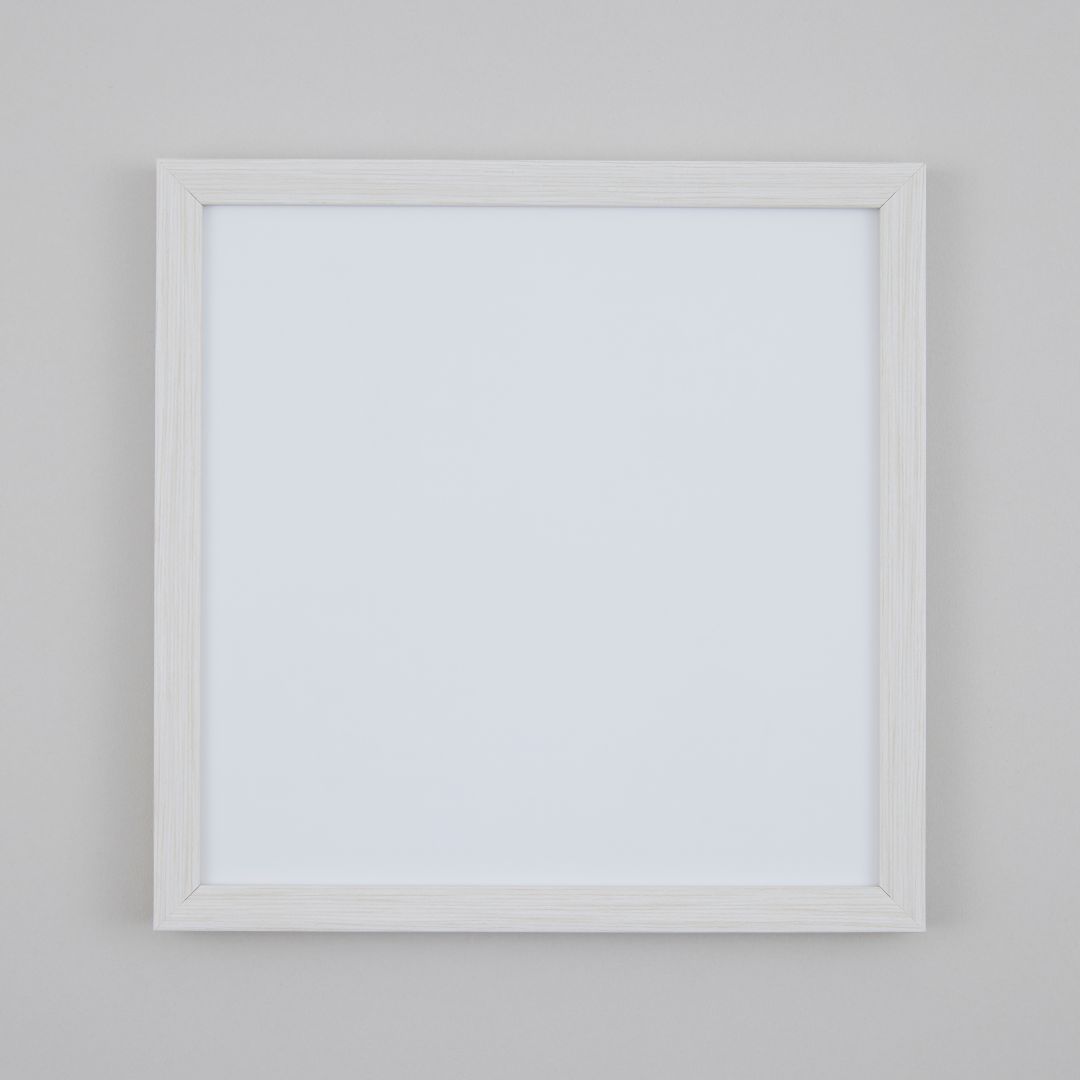 ポイント2倍：1/24 20:00から【 額縁 】3WAYましかくフレーム20角ホワイト｜ 額縁 木 刺繍 手芸 手作り..