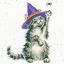 【エントリーでP5倍:7/11 01:59まで】 刺繍キット Bothy Threads クロスステッチキット「The Witch's Cat 」【3,980円...