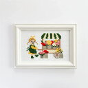 【エントリーでP5倍:7/11 01:59まで】 刺繍キット クロスステッチキット「シャーロットのフラワーカート」【3,980円以上送料無料】輸入 刺繍キット ...
