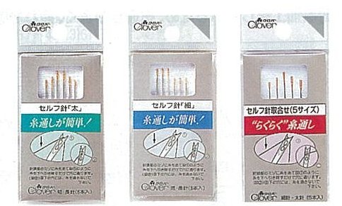 ＼【6月11日まで限定】特別価格5％OFF／クロバー セルフ針 細 13-304 Clover クローバー 手芸用品