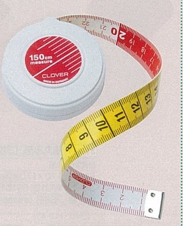 ＼16日まで限定！特別価格3％OFF／クロバー 色分けオートメジャー 1.5m 25-316 Clover クローバー 手芸用品