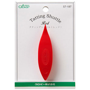 クロバー タティングシャトル(レッド) 57-197 Clover クローバー 手芸用品