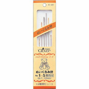 クロバー ぬいぐるみ針 No.1-5 57-291 Clover クローバー 手芸用品