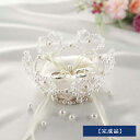 グレースフラワーリングピロー(クラウンタイプ/シャンパンG)完成品