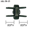 足折れマグネットボタン 厚口 直径14mm 4ヶ入 シルバーINAZUMA イナズマ 持ち手 持ち 手 AK-38-15S