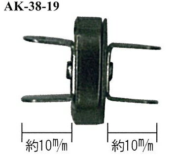 ＼10日まで限定！特別価格3％OFF／足折れマグネットボタン 厚口 直径18mm 4ヶ入 シルバーINAZUMA イナズマ 持ち手 持ち 手[AK-38-19S]