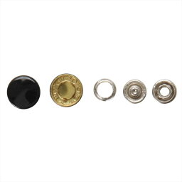 【3セット価格】アメリカンホック 15mm 黒 サンコッコ 清原