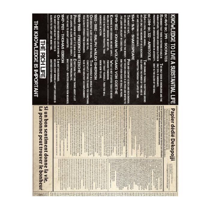 【3セット価格】デコポッジ専用ペーパー ボード＆ニュースペーパー デコポッジ 清原