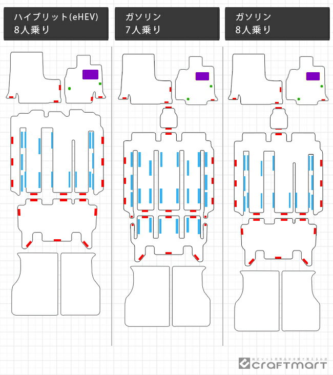 【9/1木23：59まで!ポイント10倍】ホンダ ステップワゴン RP6 RP7 RP8 フロアマット ラゲッジマット セット LXシリーズ ホンダ STEP WGN カーマット 内装パーツ カスタム 車用アクセサリー