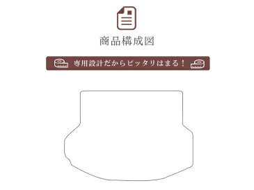 【5％還元対象店舗】トヨタ ハリアー 60系 トランクマット ラゲッジマット DXマット ZSU60W ZSU65W ASU60W ASU65W 純正 TYPE TOYOTA HARRIER カスタム パーツ ラゲージマット マット