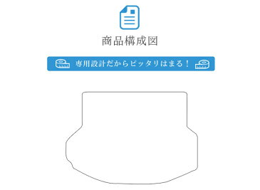 【5％還元対象店舗】トヨタ 60系 ハリアー トランクマット ラゲッジマット STDマット ZSU60W ZSU65W 純正 TYPE TOYOTA HARRIER カスタム パーツ ラゲージマット マット