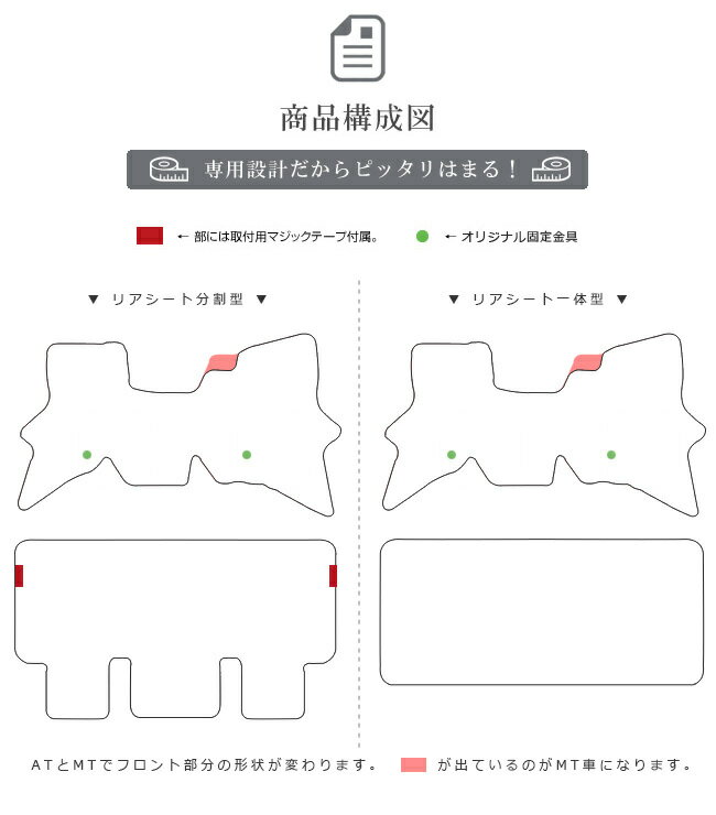 スズキ エブリイ バン フロアマット LXマット DA64V 車1台分 マット 純正 TYPE カーマット 内装 カスタム エブリーバン アクセサリー エブリィバン SUZUKI EVERY VAN