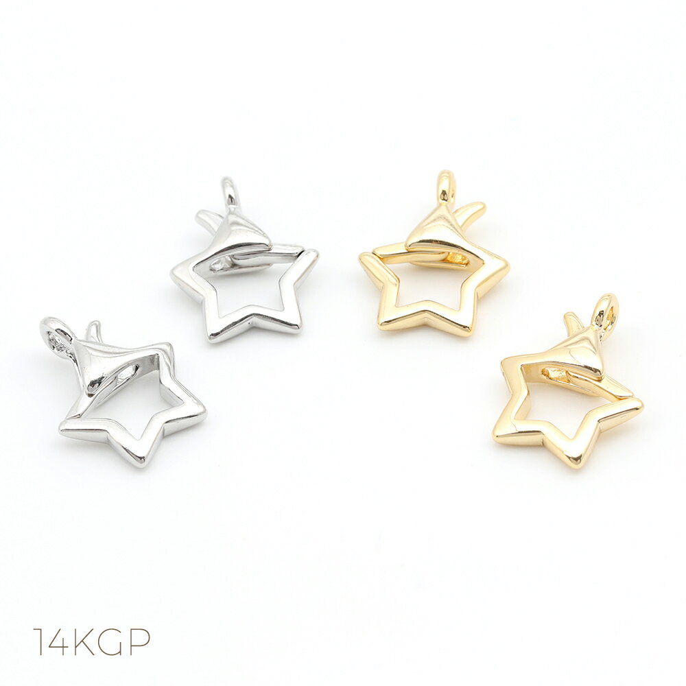 Rakuten - 引き輪留め金具 アクセサリーパーツ ビーズパーツ材料 副資材 金属 部品 素材約11.5×14.5mm 2個入り