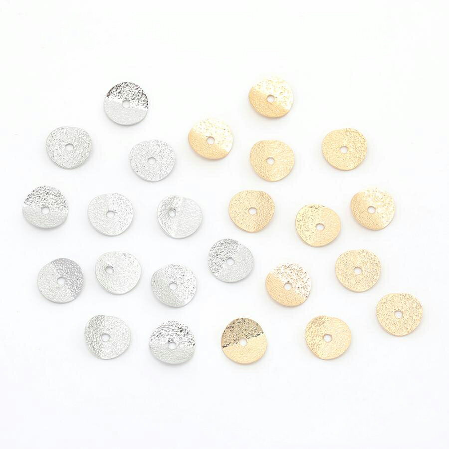 即日発送！スペーサーパーツ フロスト加工 ラウンド 8mm（10ヶ）