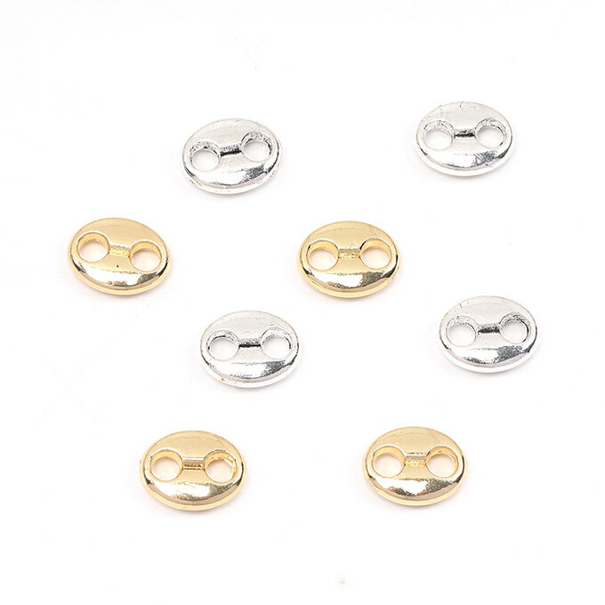 即日発送！ブタ鼻コネクターパーツ 8.5×10.5mm（8ヶ）