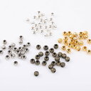 即日発送!メタルビーズ メタリックビーズ ピアス イヤリング ブレスレット制作ビーズ 丸玉 5mm(300ヶ)