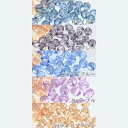 即日発送!クリアアクリルビーズ カボチャ 8mm【50ヶ】