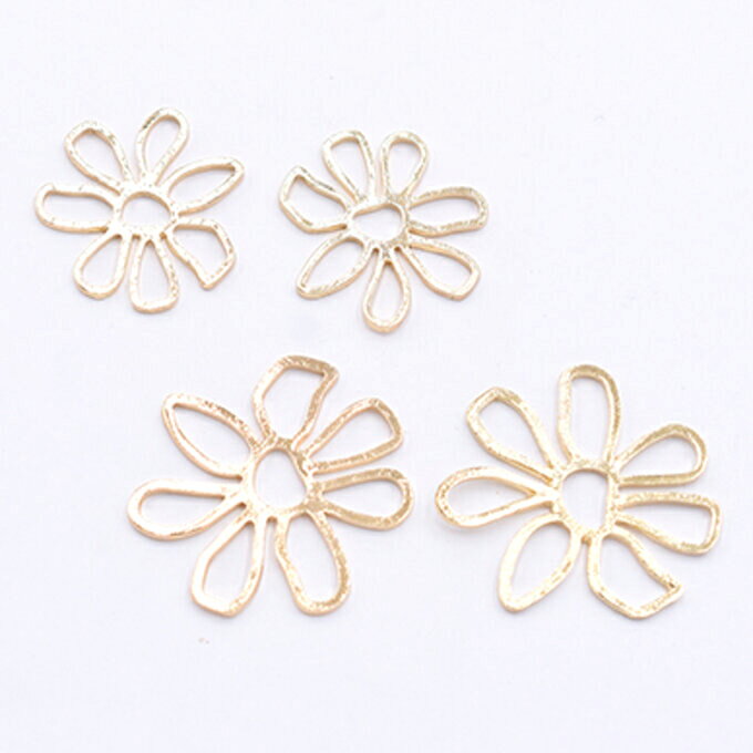 仕　様 サイズ【1】約24×25mm【2】約30×32mm材　質合金製 入　数 10ヶ 注意事項 商品の一部には、生産過程上において、歪み・メッキムラ・色ムラ・サビ・多少の柄ずれなどある場合があります。ご返品とご交換は出来かねますので、予めご了承の上ご購入ください。ご理解・ご協力をお願い申し上げます。