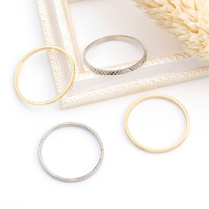 即日発送！フレームパーツ 丸型 1.2×17mm（10ヶ）