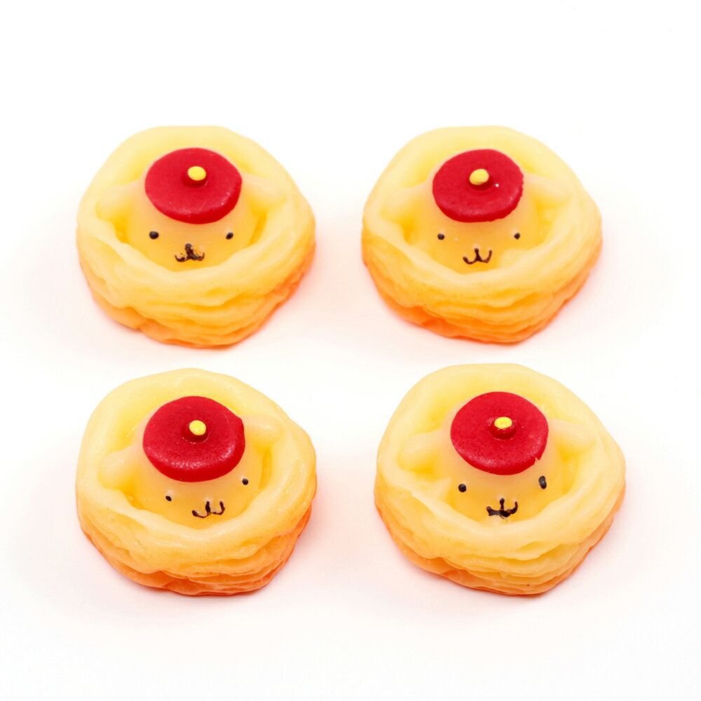 即日発送！スイーツデコパーツ ミニチュアスイーツ貼付けパーツ 樹脂製 ヘアクリップ ヘアピン フォットフレームデコレーションパーツ 菓子パンモチーフ