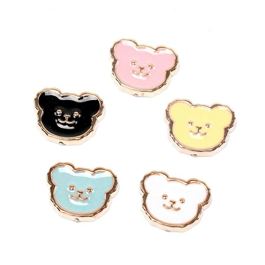 Rakuten - 即日発送！くま貼付けパーツ エポ貼付けパーツ エポカボション エポデコパーツ アクリル貼り付けパーツ アクリルカボション アクリルデコパーツ くま クマ ベア 15×19mm