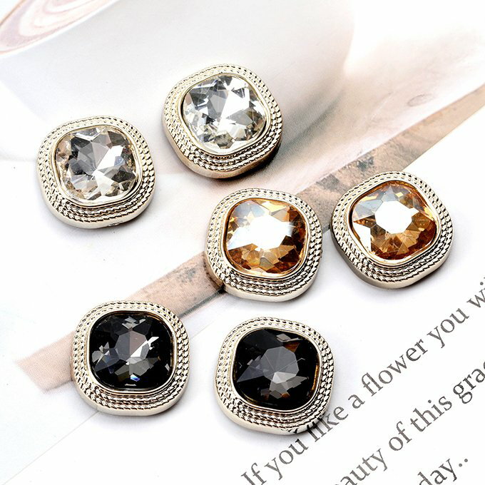 即日発送！スクエア貼付けパーツ 立体スクエア型パーツ スクエアモチーフデコパーツ アクリル貼付けパーツ スクエア型 18×18mm