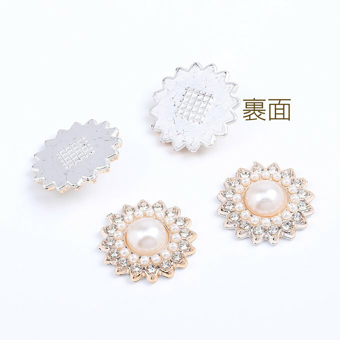 即日発送！貼付けパーツ アクリル貼付けパーツ アクリルカボション パール＆ライン...