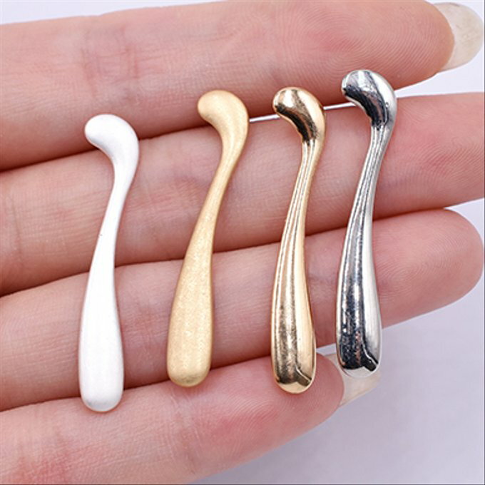 即日発送！ピアス金具 デザイン 6×39mm【4ヶ】