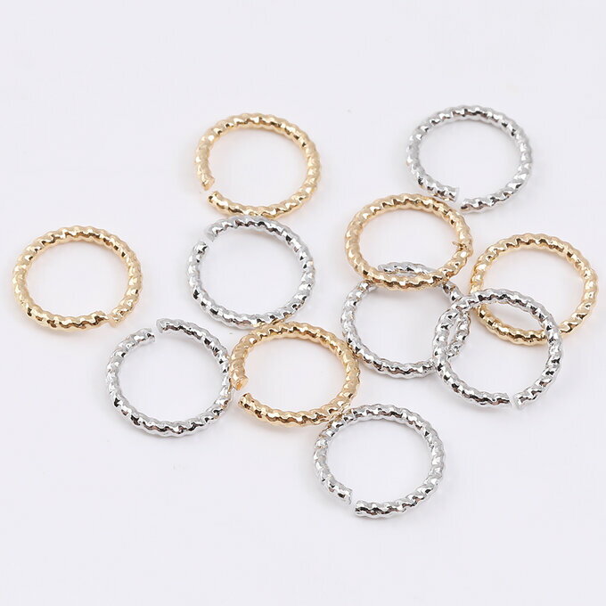 即日発送！アクセサリーパーツ 丸カン まるかん マルカン リング 留め具 1.2×10mm（20ヶ）