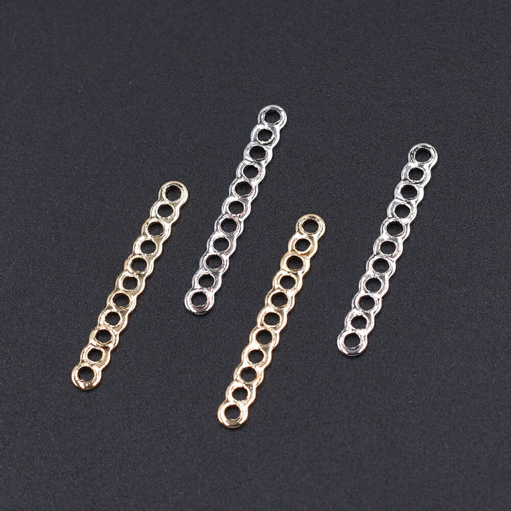 即日発送！コネクターパーツ メタルジョイントパーツ つなぎパーツ 接続金具 3×24mm（20ヶ）