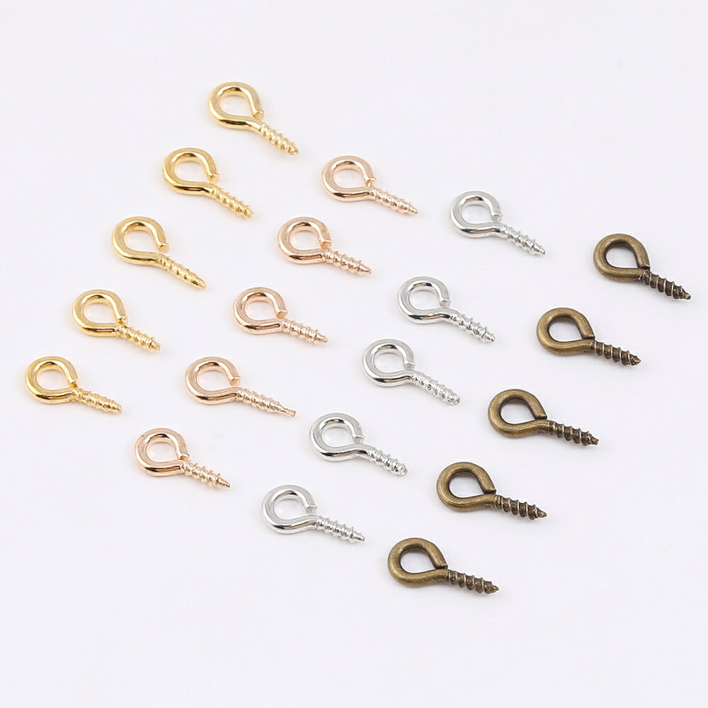 即日発送！ヒートン 4×8mm 30g(約380ヶ)