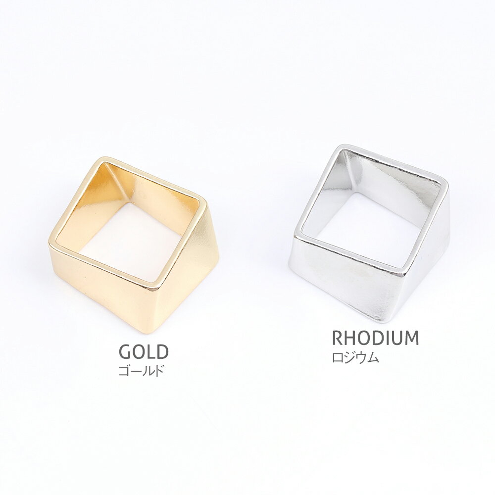 即日発送！レディスリング 指輪 ひし形 幅約10mm（1ヶ）