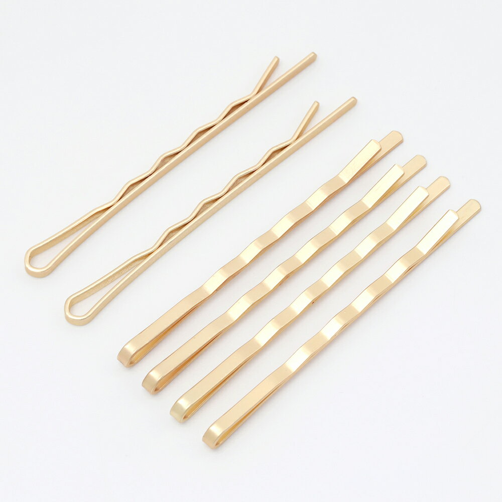 即日発送！ヘアピン ゴールド 鉄製 約0.2×5.5cm（20ヶ）