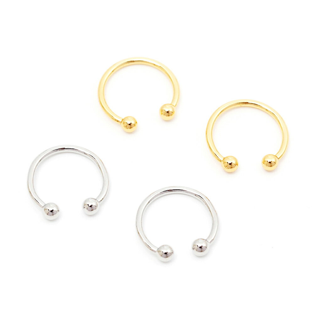 即日発送！イヤーカフ イヤーカフス シンプル 簡単装着 耳が痛くならないイヤリング 片耳 両耳 男女兼..