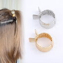 即日発送!バンスクリップ メタルヘアクリップ 36×47mm(1ヶ)