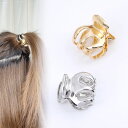 即日発送!バンスクリップ メタルヘアクリップ 33×34mm(1ヶ)