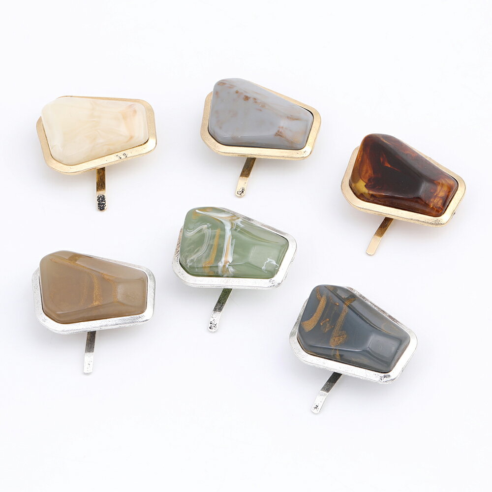 即日発送!ポニーフック 不規則型 樹脂貼り(1ヶ)