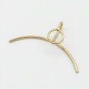 即日発送!上質ワイヤーイヤーカフ イヤーカフス スティック カーブ 片耳用(2ヶ)